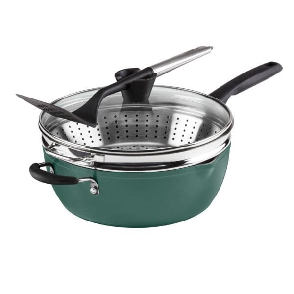 Cuisinart - Preferred Pan 4-Pc Set - Sensible Sage Green