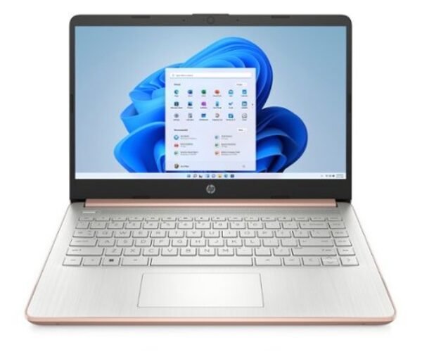 HP - 14" Laptop - Intel Celeron - 4GB Memory - 64GB eMMC - Rose Gold