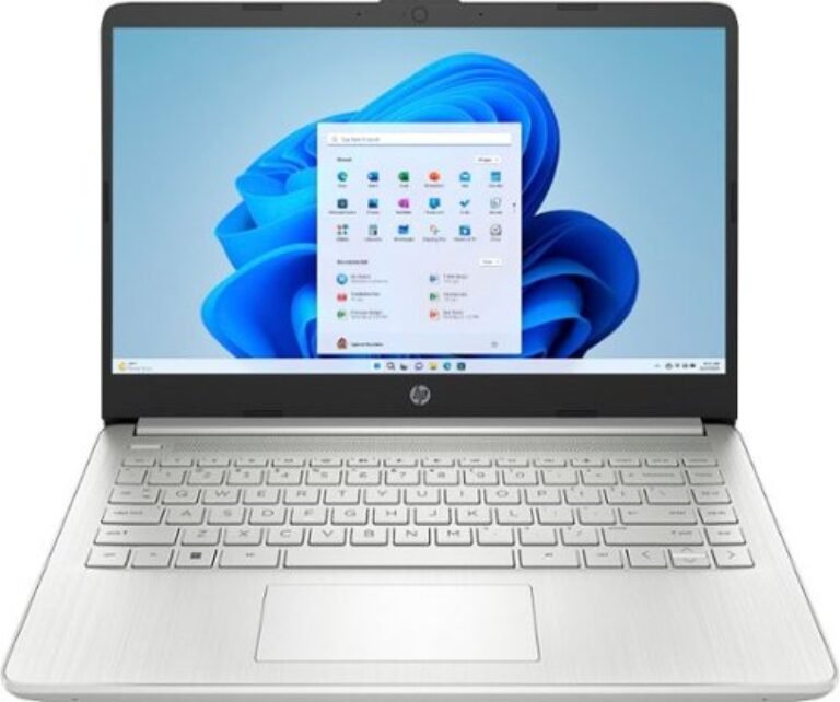 HP - 14" Laptop - Intel Pentium Silver - 4GB Memory - 128GB SSD - Natural Silver