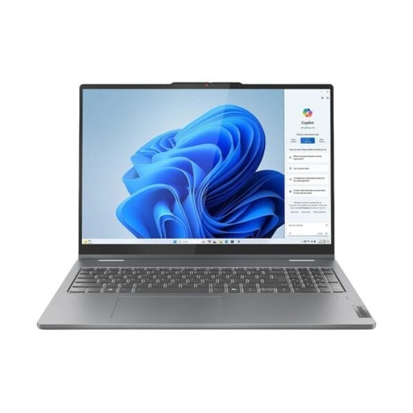 Lenovo IdeaPad 5 16IRU9 83DU0006US 16 Inches WUXGA Touchscreen 2-In-1 Laptop - Luna Gray - Intel Core 5 120U 1.4 GHz - 16 GB DDR5 RAM - 512 GB NVMe So