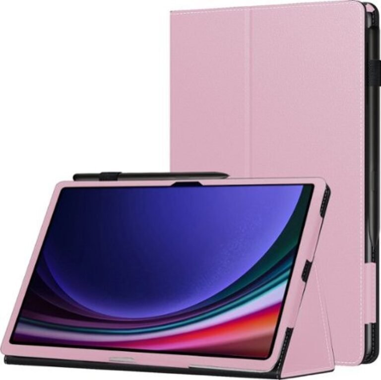 SaharaCase - Folio Case for Samsung Galaxy Tab S10 Ultra, Tab S9 Ultra, and Tab S8 Ultra - Blush Pink