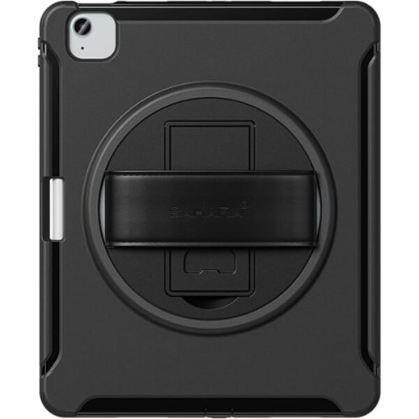 SaharaCase - Raider Series Heavy Duty Case with Hand Strap for Apple iPad Air (M2) 13" 2024 - Scorpion Black