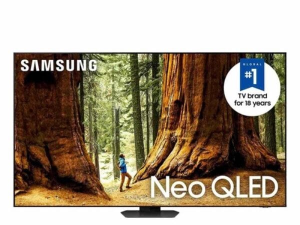 Samsung Neo QN90D QN98QN90DAF 98 Inches Smart QLED 4K TV with Tizen OS - Graphite Black - 3840x2160 - 120 Hertz - Neo Slim Design - Series 9 - 2024