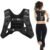 Costway – 30LBS Workout Weighted Vest W/Mesh Bag Adjustable Buckle Sports Fitness Training – Black