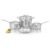 Cuisinart – Chef’s Classic Nonstick Stainless 7-Piece Set – Stainless Steel