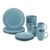 Rachael Ray – Cucina 16-Piece Ceramic Dinnerware Set – Agave Blue